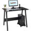 Craycroft Glass Top Metal Base Computer Desk