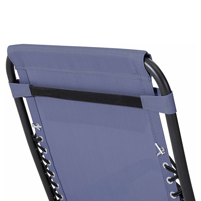  Reclining Zero Gravity Chair with Cushion, Blue