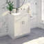 Ensemble de meuble-lavabo Shaker avec base pour lavabo 30 po (gris clair / érable / blanc)-98901916