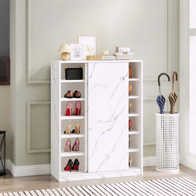 Armoire à chaussures 6 portes Marble