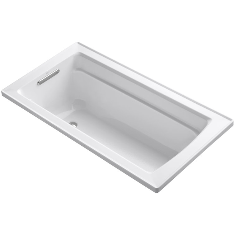 Archer Drop-In Bath with Reversible Drain