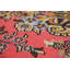 Tapis traditionnel en laine fabriqué à la main à teinture végétale 2 x 3