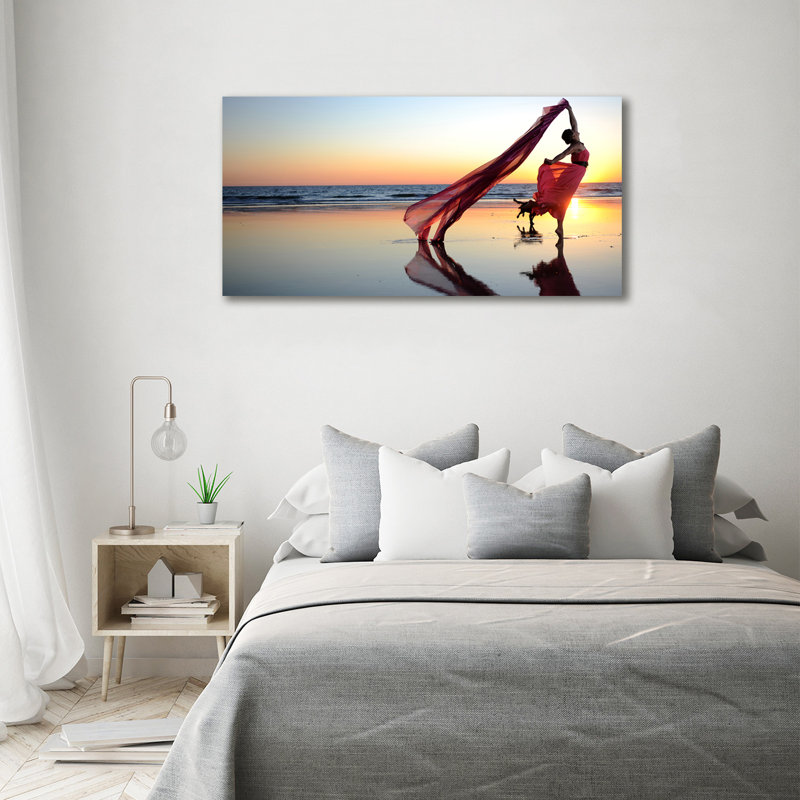 Dancing Woman - Wrapped Canvas Print