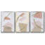 Foliage Chintz I, ensemble de 3 toiles encadrées sur toile-97794734-97794741