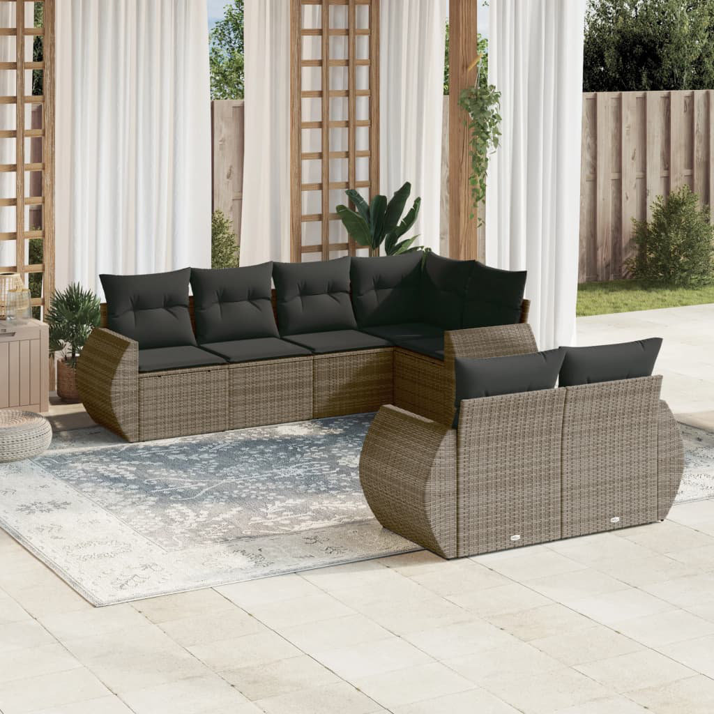 Gartensofa mit Kissen