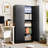 Jugoslav 32'' Wide 4 - Shelf Storage Cabinet-1875896222