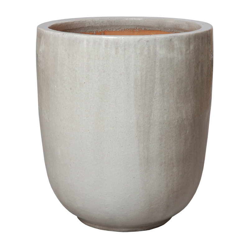 Pot à fleurs en argile Midville, H 27 po x l 24 po x P 24 po
