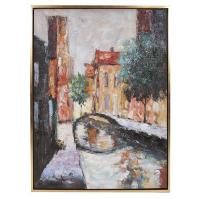 French Way Hand Painted Original Art