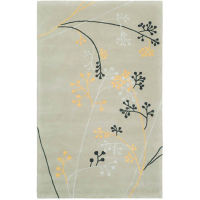 Soho Hand Tufted Wool Floral Rug