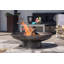 Oulu Round Steel Wood Burning Fire Pit