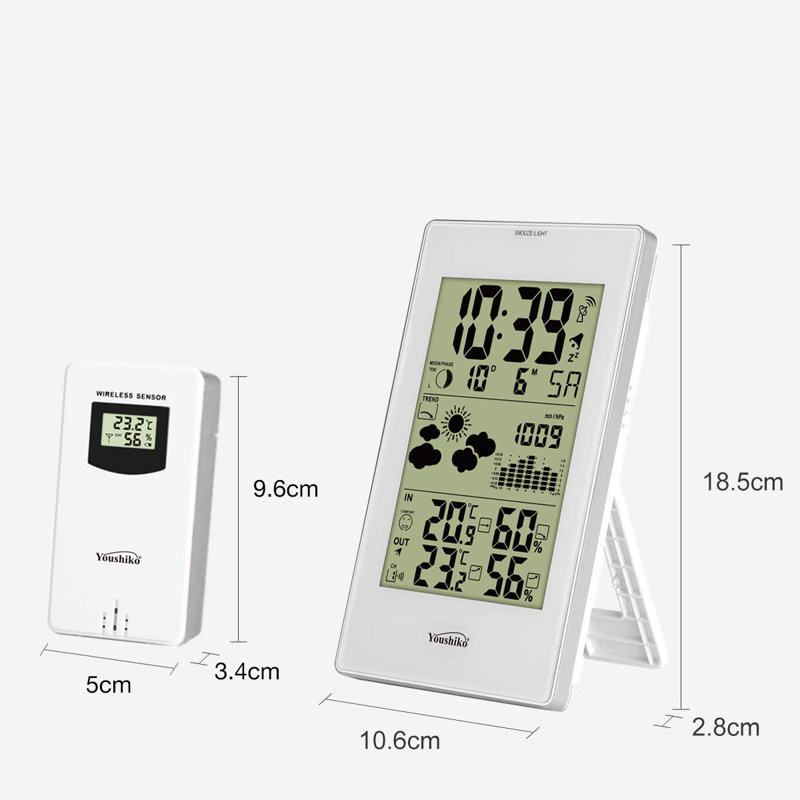 18.5cm Wireless Outdoor Weather Station