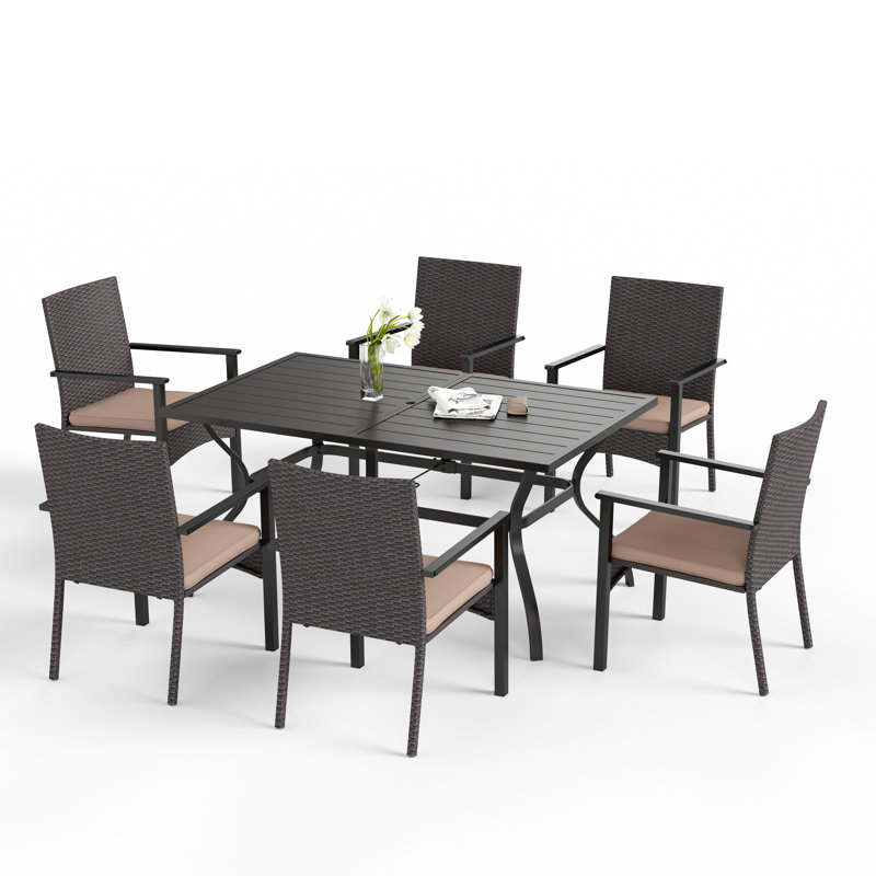 6 - Person Patio Dining Set with