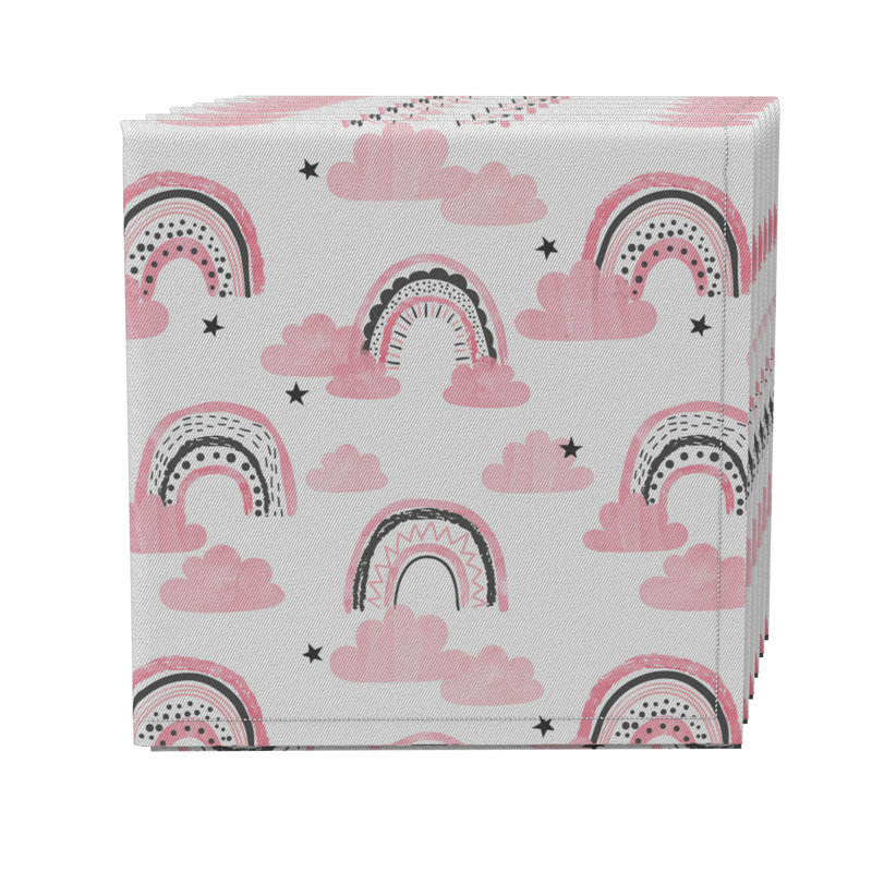 Cotton Twill No Pattern Square Napkin