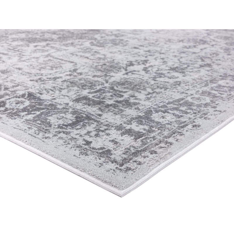 Tapis oriental en polypropylène tissé à la machine Carlysia, Rectangle 5 pi x 8 pi