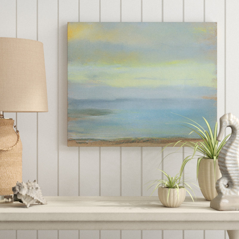 « marine coucher », impression, H 32 po x l 48 po x P 1,5 po, Toile tendue
