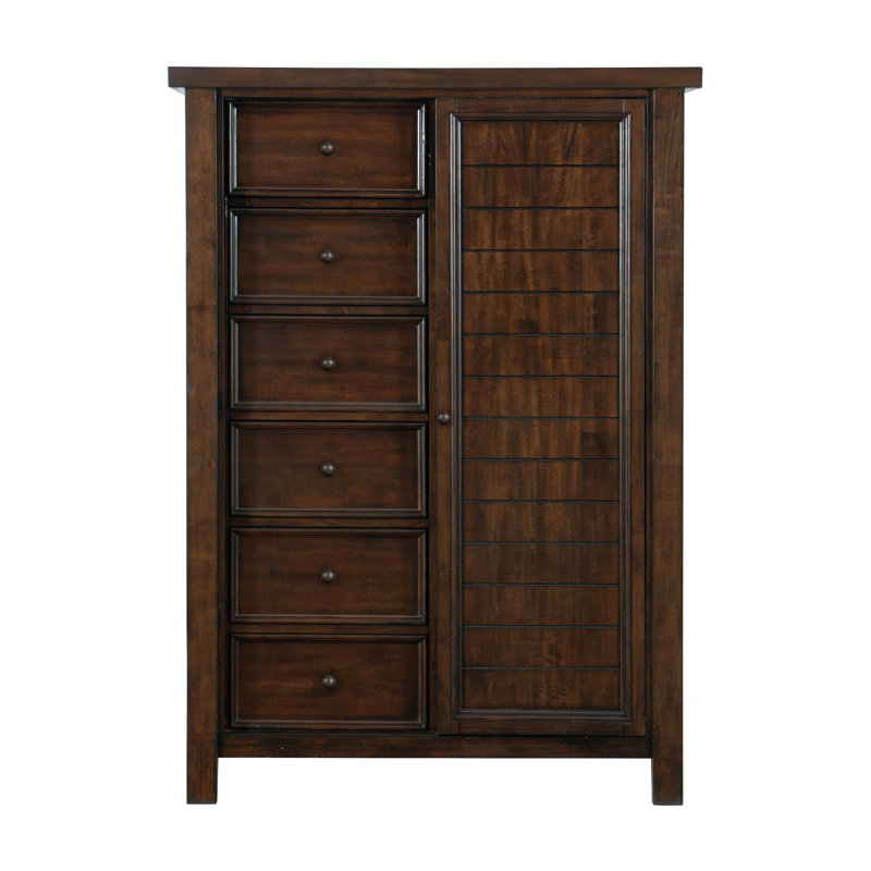 Garde-robe transitionnelle classique avec 8 tiroirs et tablettes de rangement, aucun assemblage requis, parfaite pour un rangement polyvalent dans la chambre à coucher