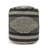 Diamond Handcrafted Fabric Cylindrical Pouf-106806571