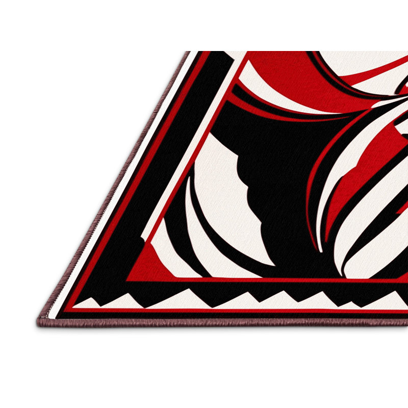 Fiery Ascension Rug, Rectangle 2' x 3'