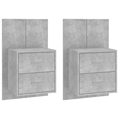 Jaiceon Wall-mounted Bedside Cabinet