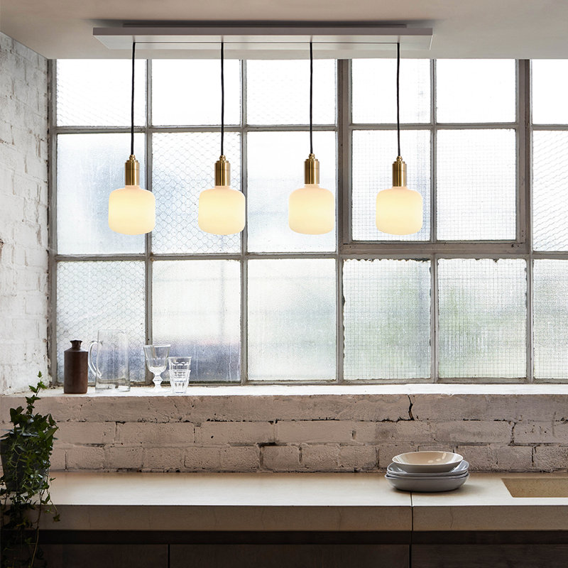 Oblo Pendant Light In Brass