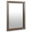 Outline Rectangle Framed Wall Mirror