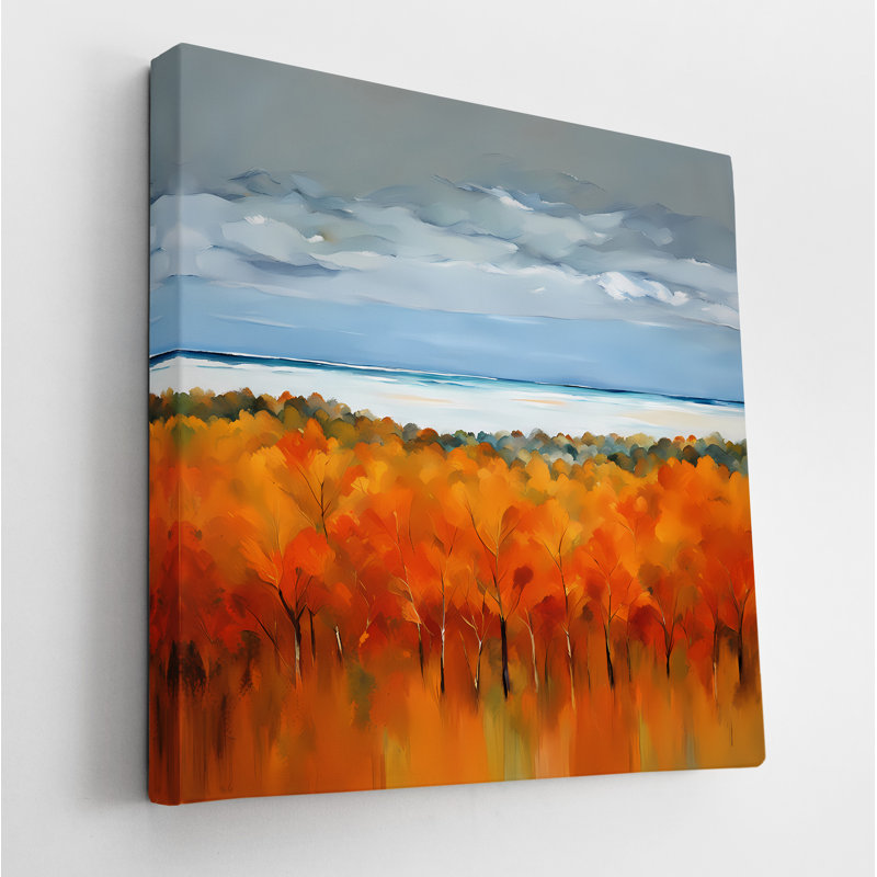 Beyond The Forest, 30" H x 30" W