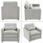 Fauteuil rembourré 31,9 "surdimensionné et confortable-2064913266
