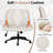 Criss-Cross Office Desk Chair With Wheels-322415123