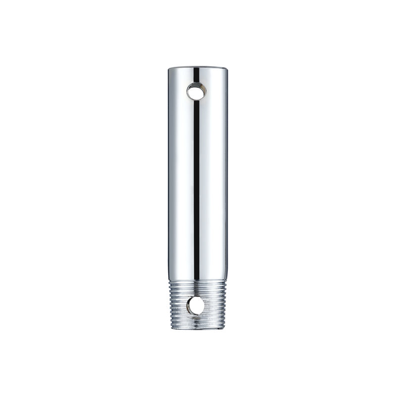 Threaded Ceiling Fan Downrod, 12" H x 1" W x 1" D, Chrome