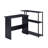 Rectangular Writing Desk With Side Shelf-847540631