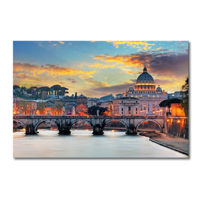 Stretched On Wooden Frame Print on Canvas