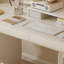 Bureau rectangulaire moderne et simple blanc-1464899601-1464899600