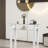 Nickelsville 47.2'' Glass Top Console Table-140974466