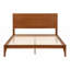 Lit plateforme Mid-Century en bois de bambou-412719429-412719426