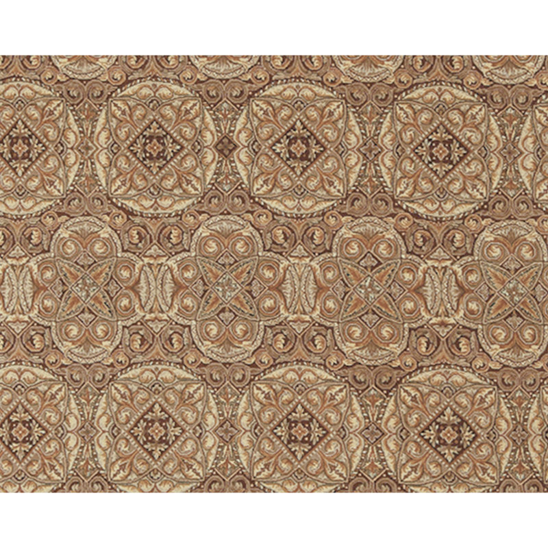 Hand Knotted Wool Area Rug in Red