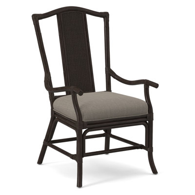 Drury Lane Slat Back Dining Arm Chair