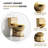 Toilet With Square Base, One-Piece Elongated Toilet, Luxury Toilet For Bathrooms, 12'' Rough-In, Single Flush 1.28 GPF-112454498
