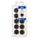 Metropolis 1 1/8" Diameter Mushroom Knob Multipack