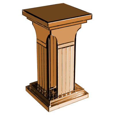 Modal Pedestal End Table