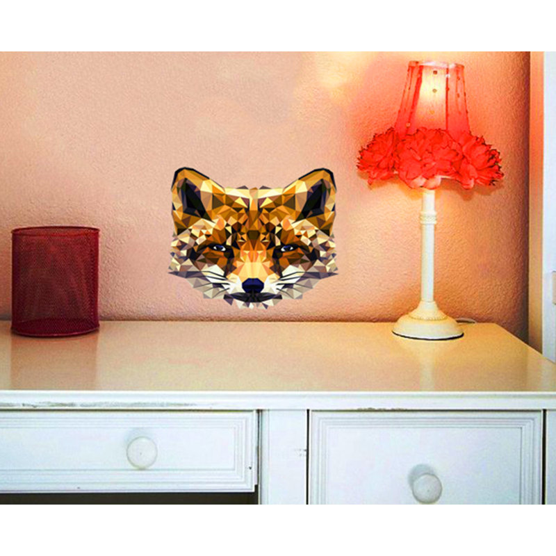 Animals Wall Decal, H 10 po x l 10 po