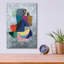  «Beyond The Mirage 2» par Coco Good, art mural en verre acrylique, 12 po x 16 po