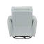Fauteuil inclinable et oscillant en cuir Aqua-134376011