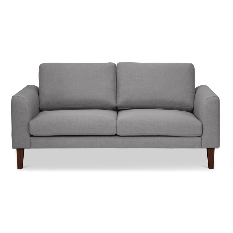 Tommy 2 Seater Sofa, Grey, Wenge