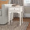 Frieda Solid Wood Top 1 End Table with Storage