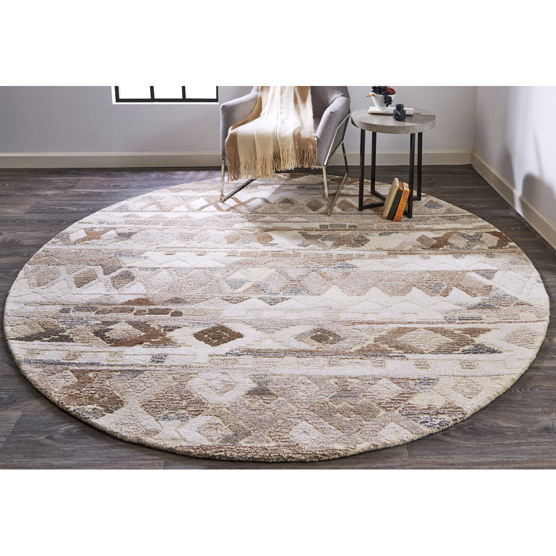 Amirah Performance Hand Tufted Wool Indoor Rug Steelside™ Rug 