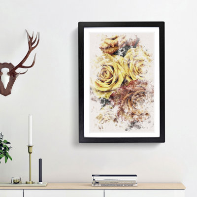 View of the Roses - Picture Frame Graphic Art
