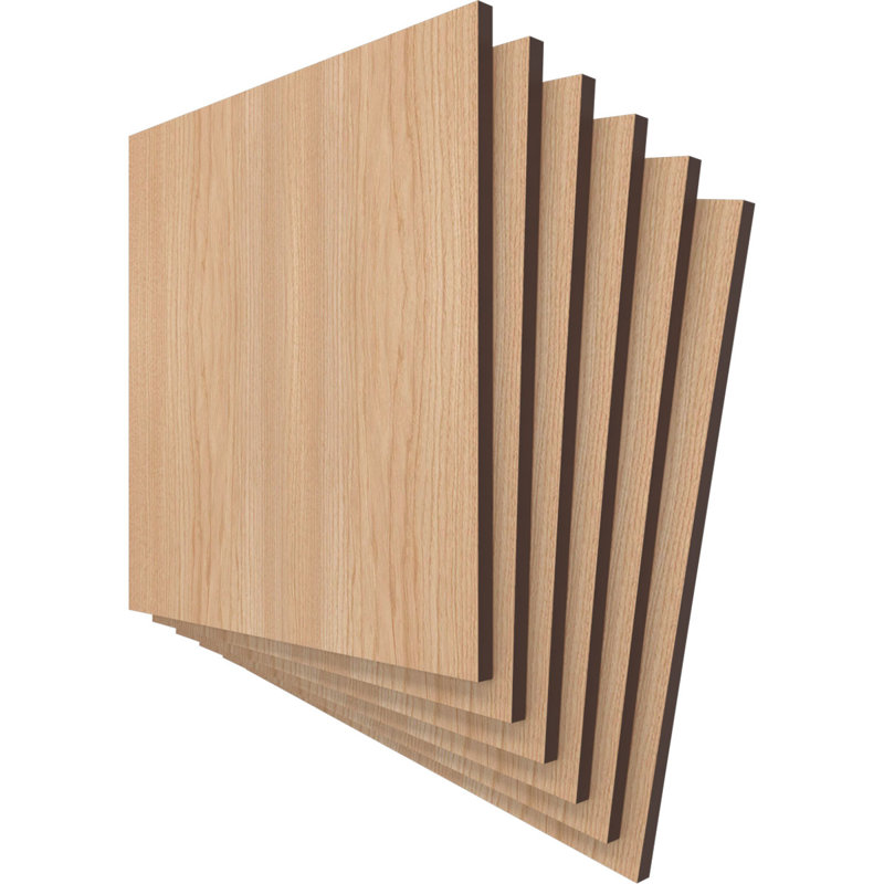 Planches en bois, Noyer blanc, H 11,75 po x l 11,75 po x P 0,38 po