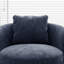 Ensemble de 2 chaises d'appoint pivotantes en tonneau pivotant 30 po-1783555325
