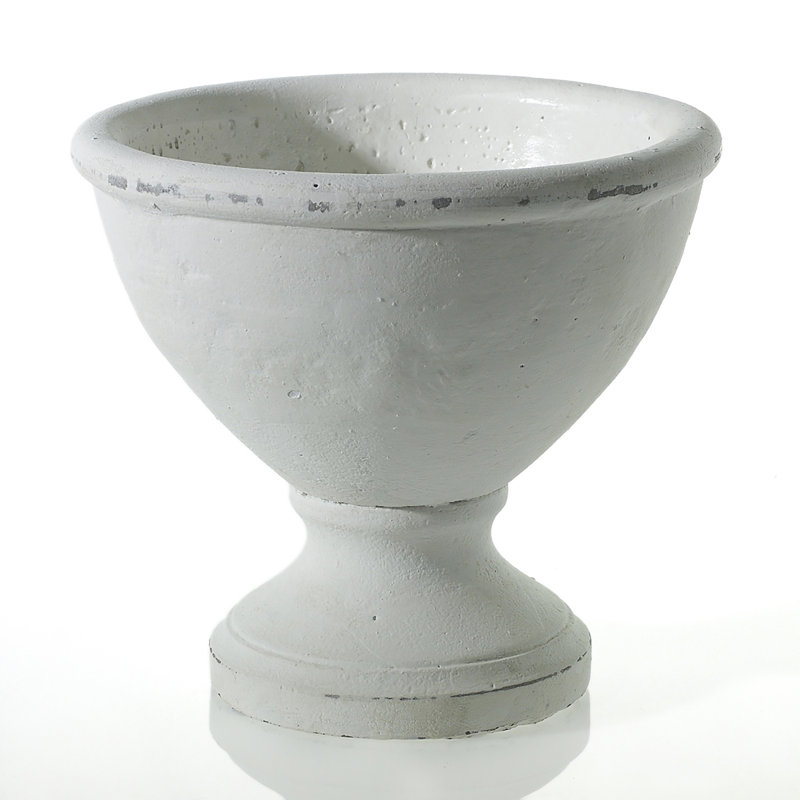 Vase de table en céramique fabriqué à la main, H 7,5 po x l 8 po x P 8 po