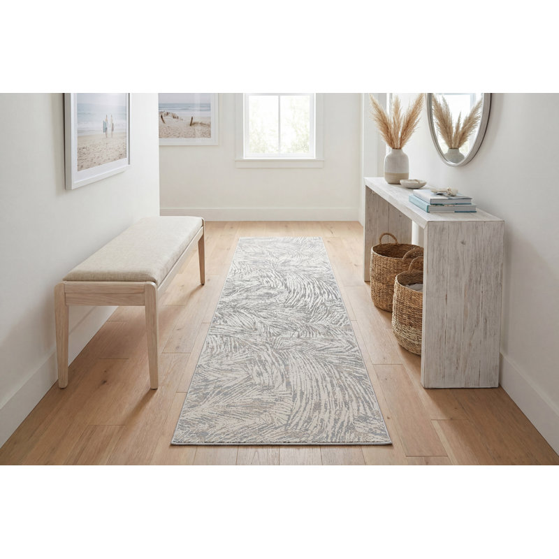 Gadberry 17541-119 LT GREY, Runner 2'2" x 7'